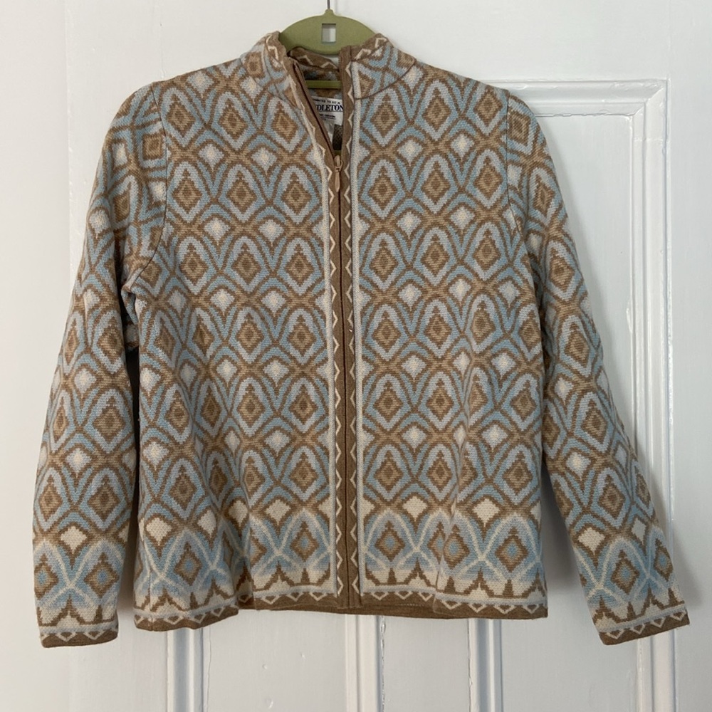 Merino Wool Pendleton Sweater